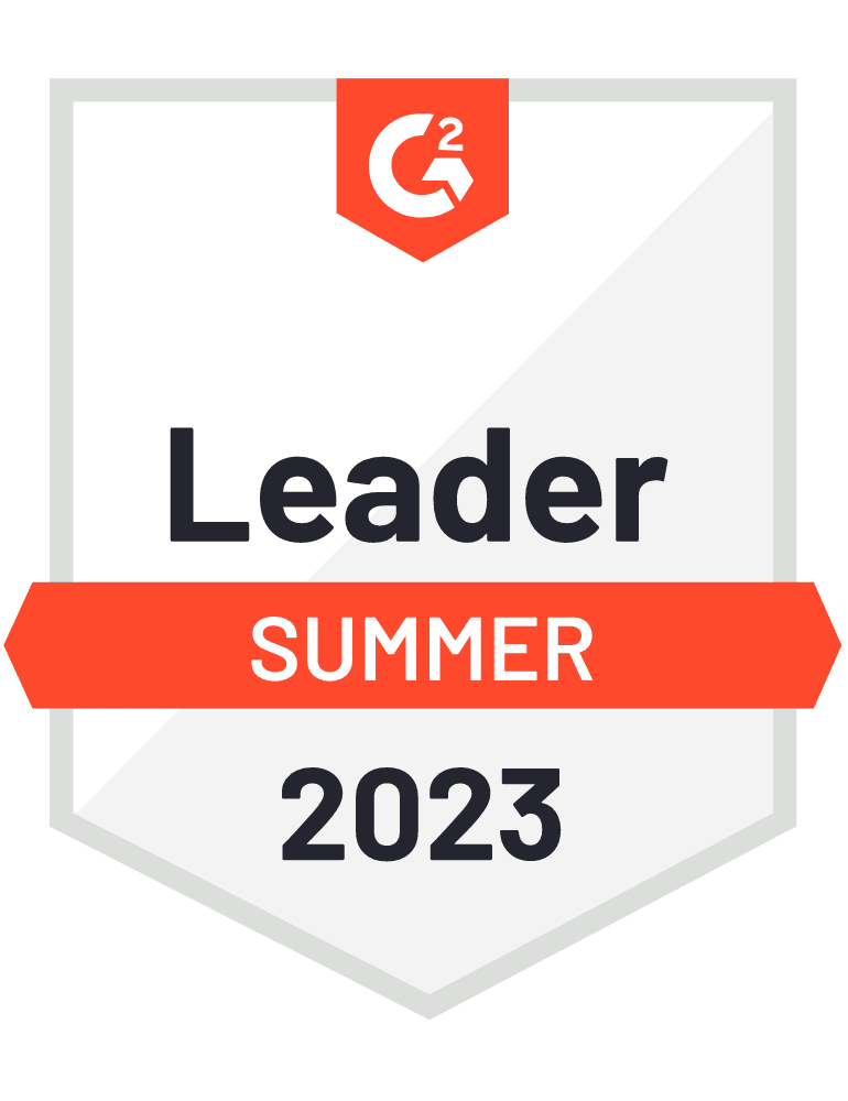 G2 Crowd Leader Summer 2023