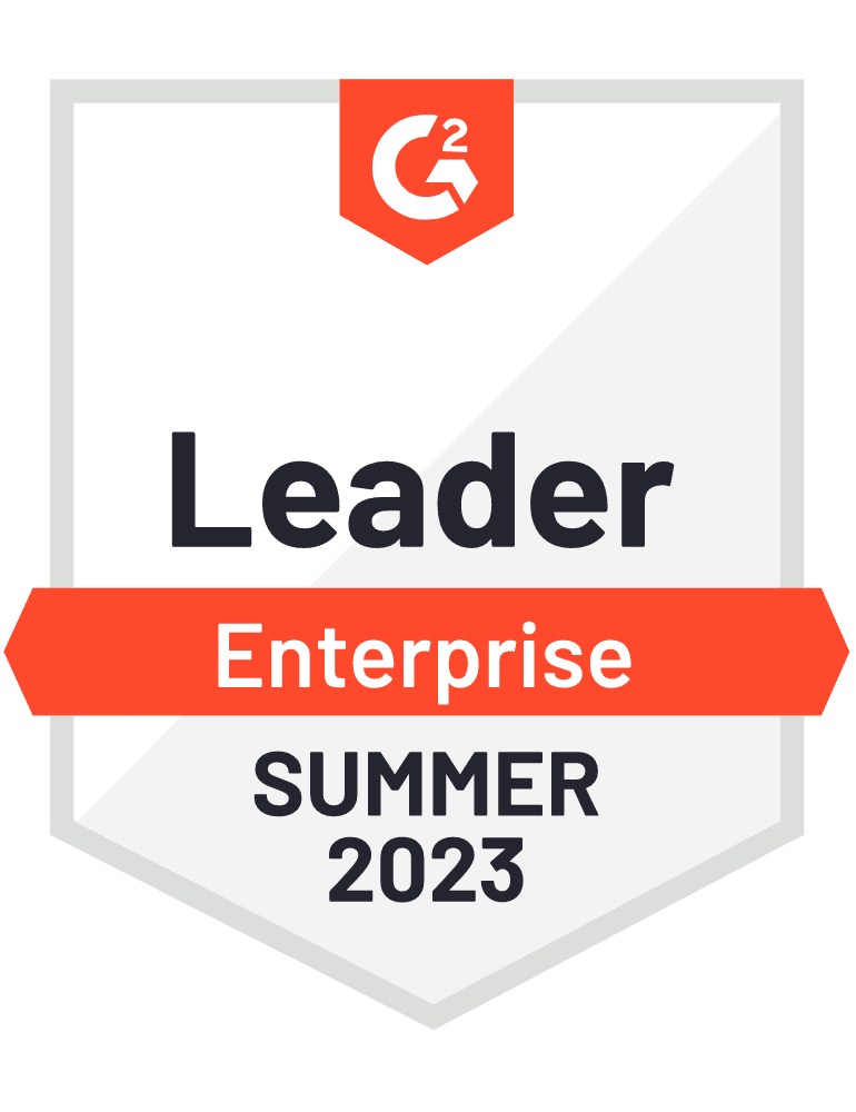 G2 Leader Enterprise Summer 2023